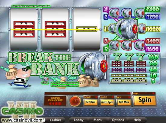 Break the Bank screen shot