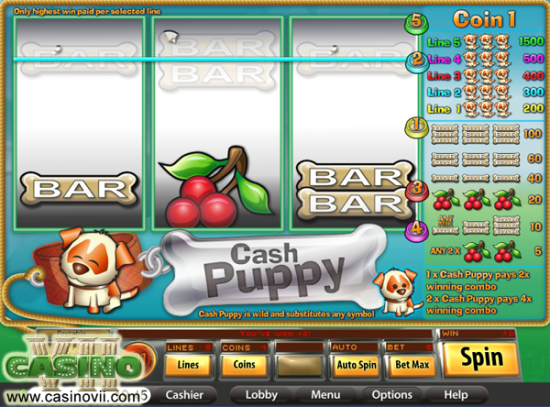 Cash Puppy screen shot