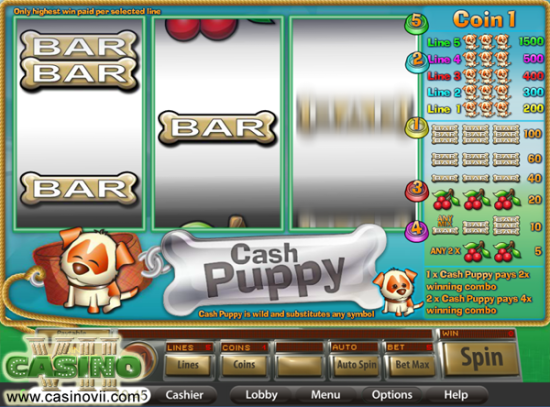 Cash Puppy screen shot