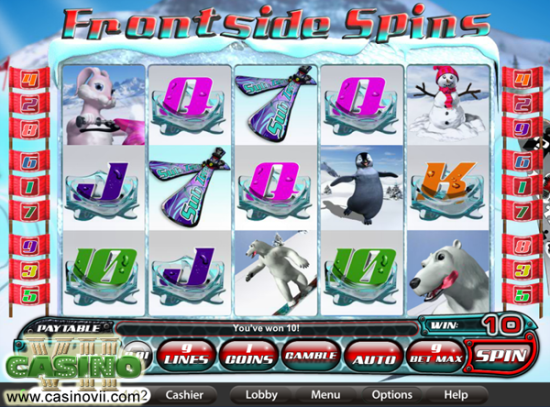 Frontside Spins screen shot