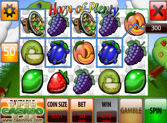 Horn of Plenty screen shot