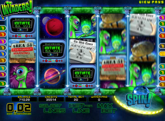 Invaders screen shot