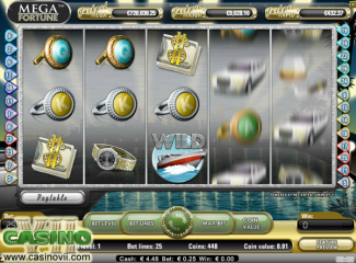 Mega Fortune screen shot