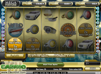 Mega Fortune screen shot