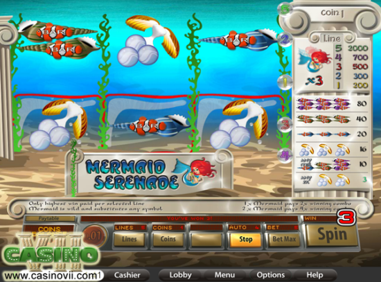 Mermaid Serenade screen shot