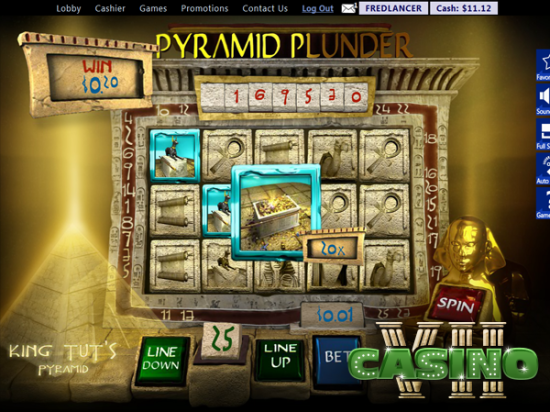 Pyramid Plunder screen shot