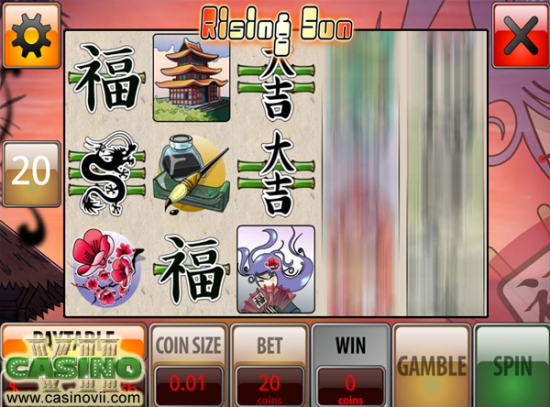 Rising Sun screen shot