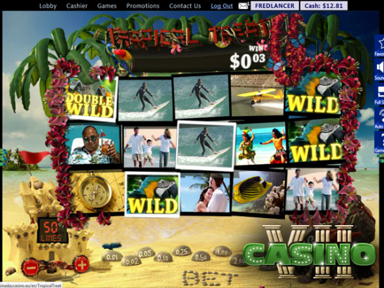 Tropical Treat screen shot