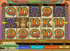 Mega Moolah Isis screen shot