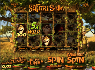 Safari Sam screen shot