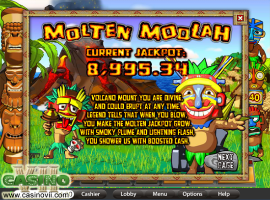 Molten Moolah screen shot