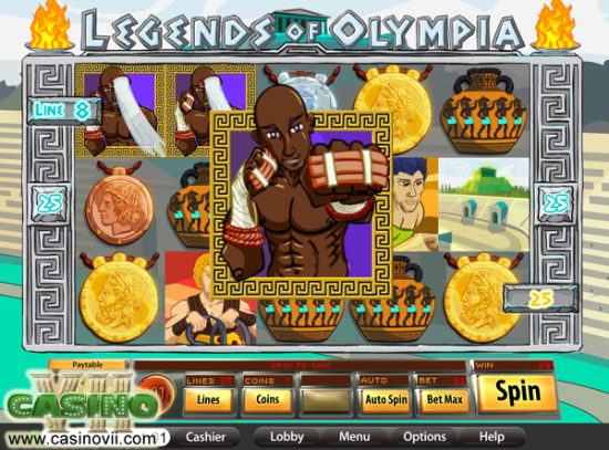 Legends of Olympia screen shot
